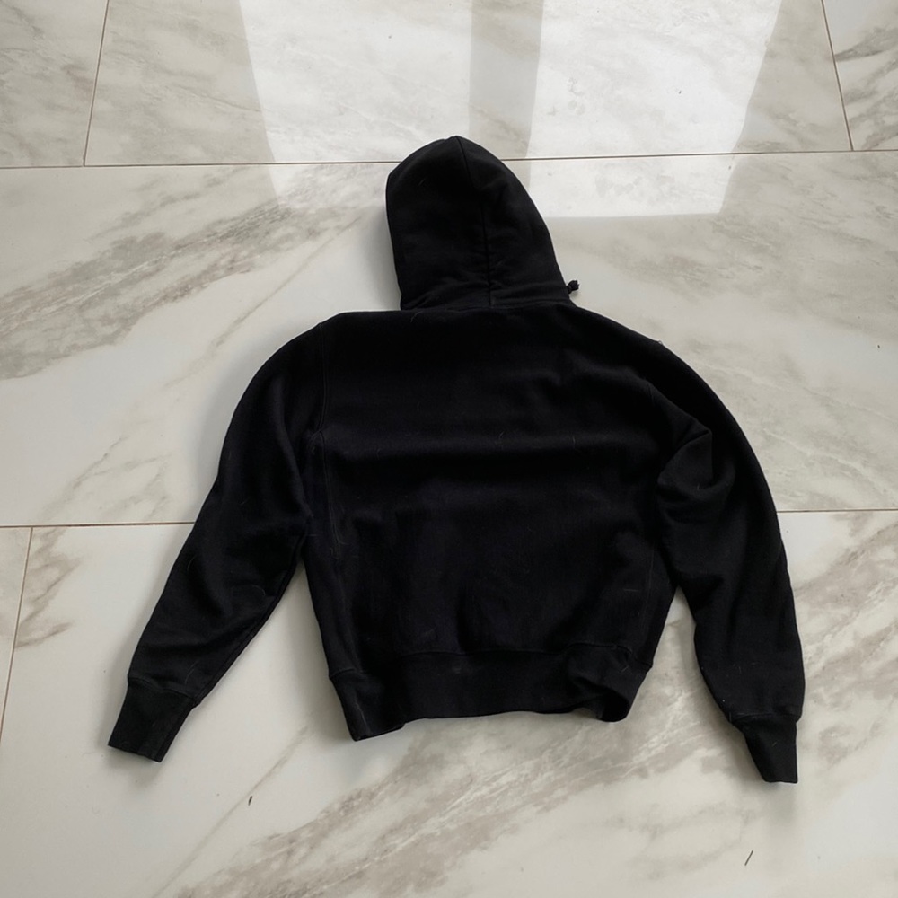 Medium Black Champion Reverse Weave Script Logo H… - image 2